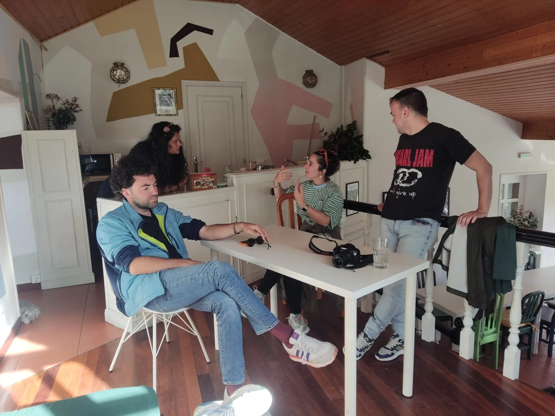 A zona de café