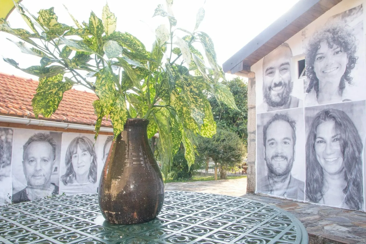 Piezas de cerámica del antiguo taller artesanal