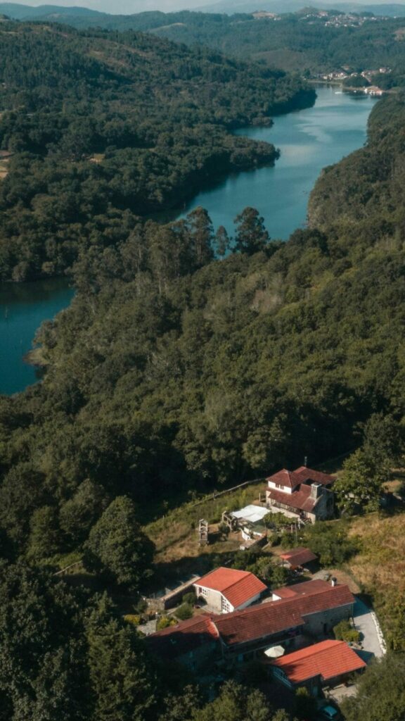 Anceu Coliving aerial view